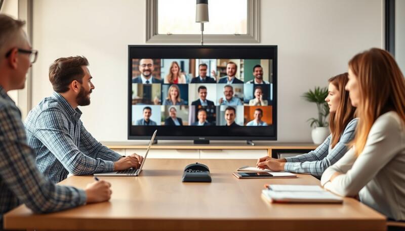 video conferencing software Business communication tools and video conferencing software for UK teams
